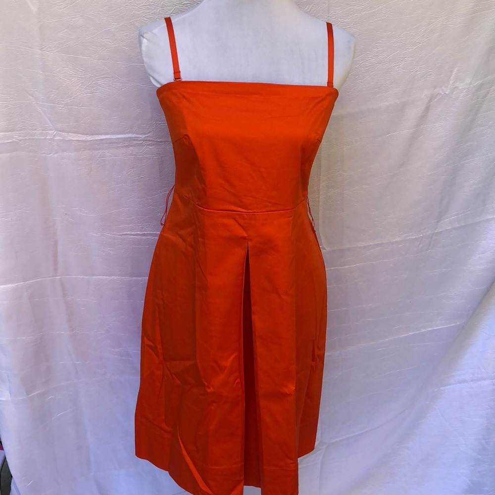 NWOT| New York & Co. Orange Dress|14